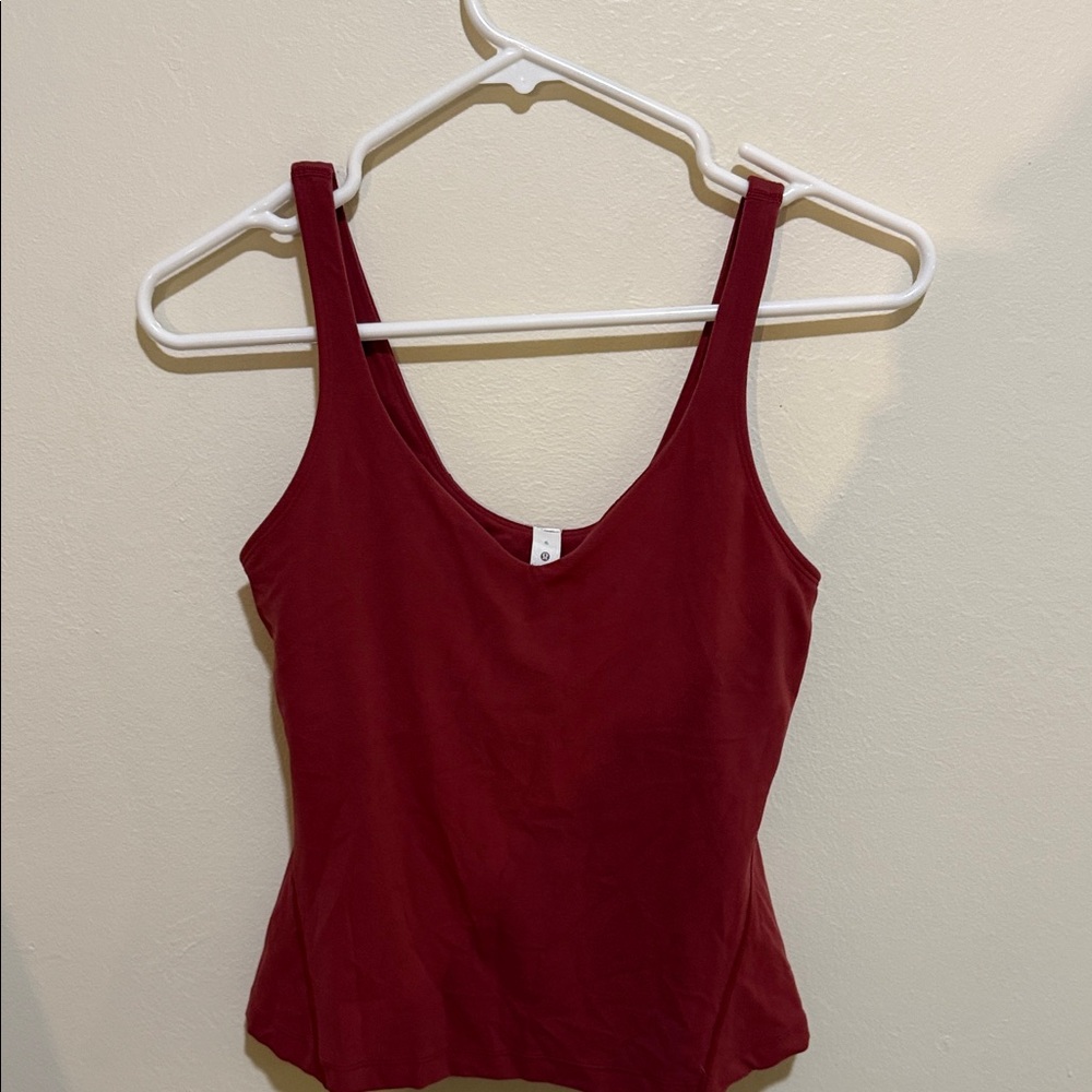 Lululemon Athletica Deep Red Camisole